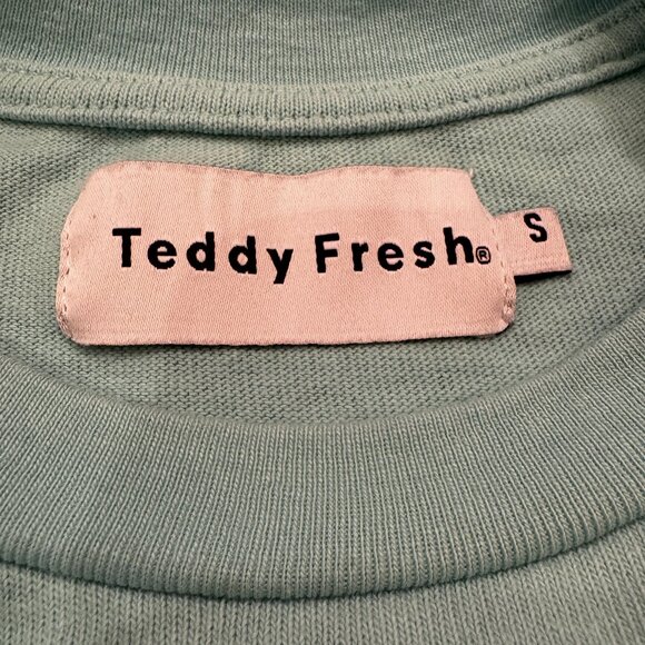 TEDDY FRESH Pastel Colorblock T-Shirt Size Small - Picture 2 of 7